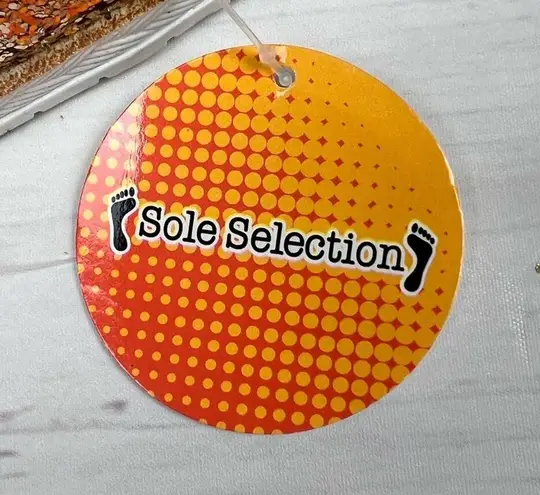 Sole Society Sole Selection Womens Golden Glitter Style Slide Sandals Sz 37