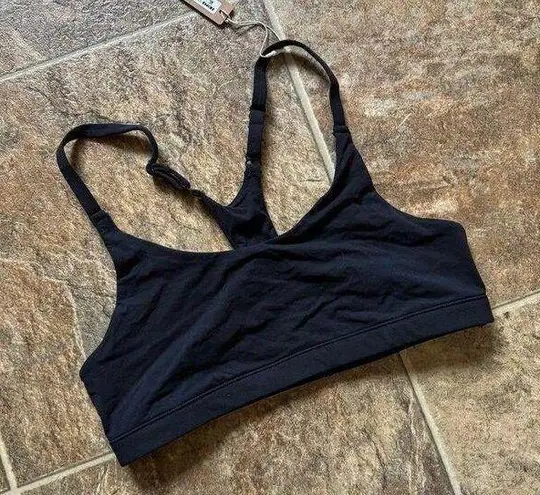 SKIMS Fits Everybody Racerback Bralette Onyx Small
