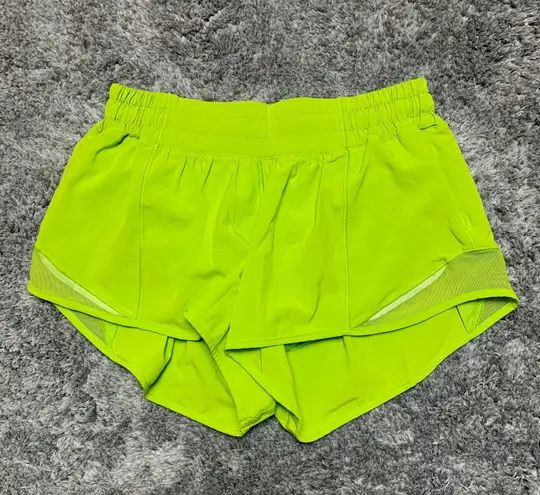 Lululemon Hotty Hot LR Shorts 2.5" *Lime Pop