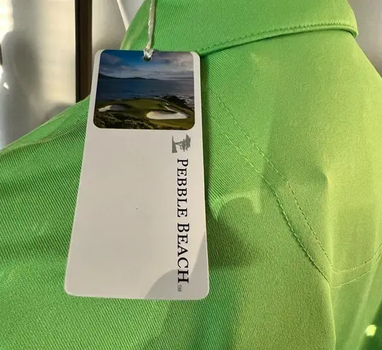NWT PEBBLE BEACH PERFORMANCE SHORT SLEEVE TOP SIZE M Size M