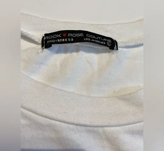 Rick rose couture bull shirt graphic tee Size L