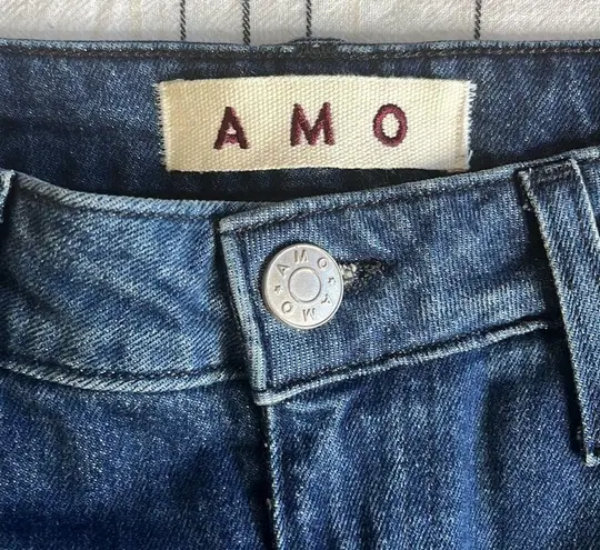 Amo • high rise stix crop jeans Blue Size 28