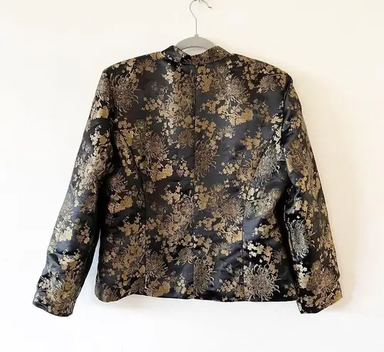 Metaphor  Mandarin Collar Brocade Jacket