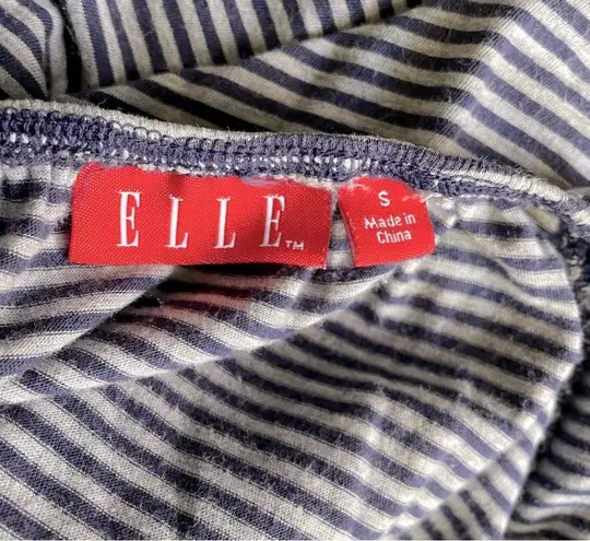 Elle ⚓️ Striped Cap Sleeve Top w/ Flower Detail⚓️ ~small