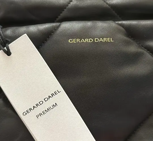 Crossbody bag in quilted leather