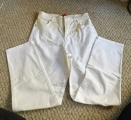 Gloria Vanderbilt White Jeans