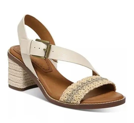 Zodiac  Ivy Jute Sandals Espadrille Block-Heel Boho, Size 11M New w/o Box