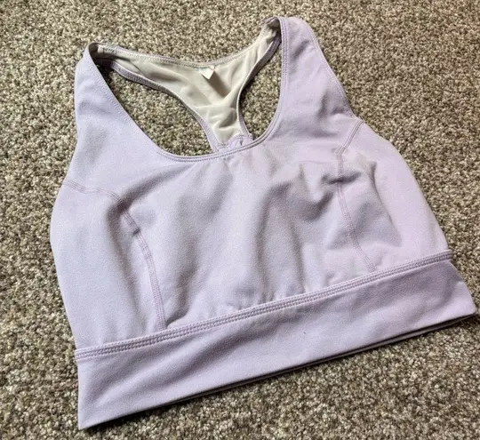 Free People FP Movement Synergy Crop Sports Bra Pale Purple Women’s Small