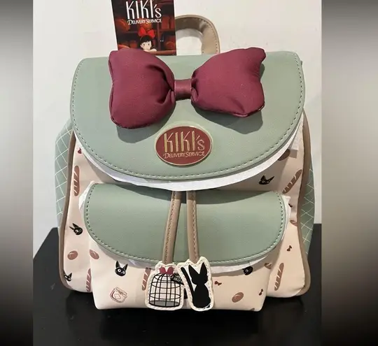 Her Universe Studio Ghibli Kiki's Delivery Service Jiji Drawstring Mini Backpack