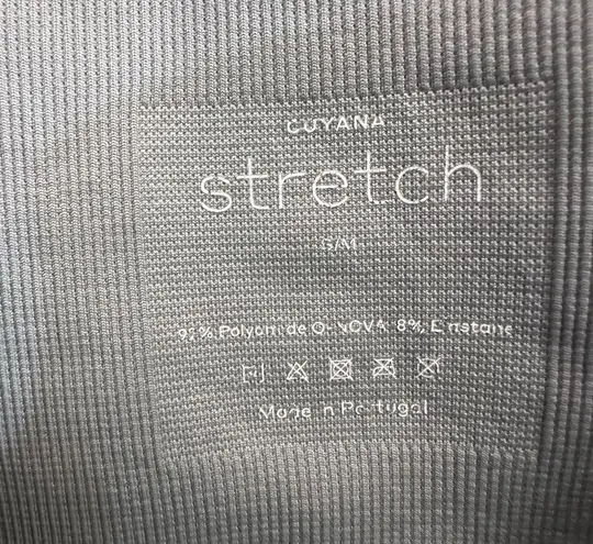 Cuyana Stretch High Waist Leggings Size S / M Steel Gray Active Yoga