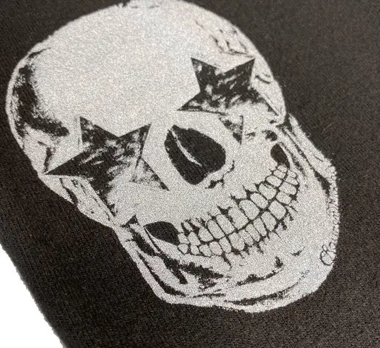 Lauren Moshi ✰ Kizzy Star Eye Skull Sweatpants ✰ Super Soft Material ✰ Jet Black