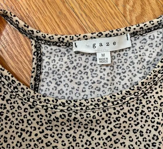 Cheetah print tank top Size M - Image 2