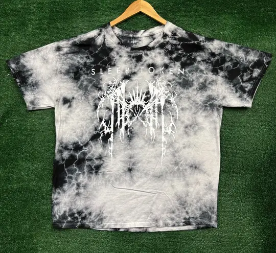 Sleep Token Take Me Back to Eden Rock Band Tie-Dye T-Shirt Size Large