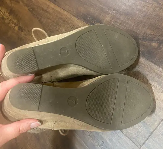 Tan Ankle Boots Size 7