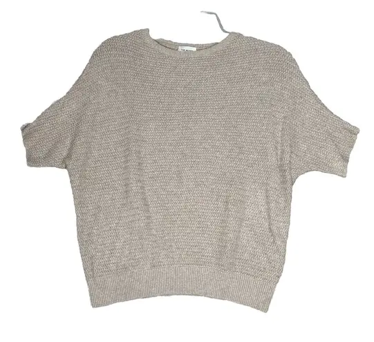 The Reset R Label Sweater Womens Large Beige Dolman Casual Neutral Minimalist Tan