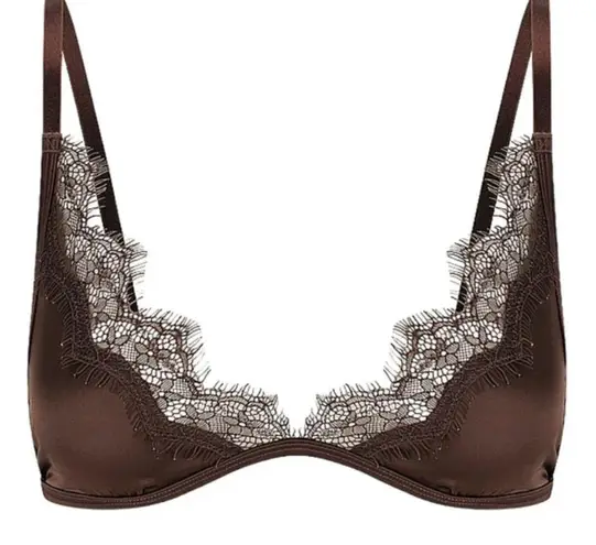 Kat The Label | Sorrento Bralette in expresso Brown