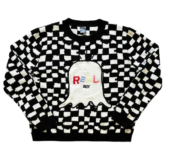 The Real Buy Ghost Checker Jumper - Trevor Andrew GucciGhost Sweater SS20