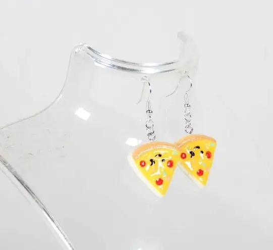 Handmade Snack Attack Earring Set – Acrylic Earrings – Milkshake, Burger & Pizza