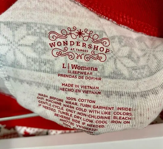 Wondershop Women’s Christmas Bear Tree Print Sleepwear Pants Red & White NWOT Size XXL