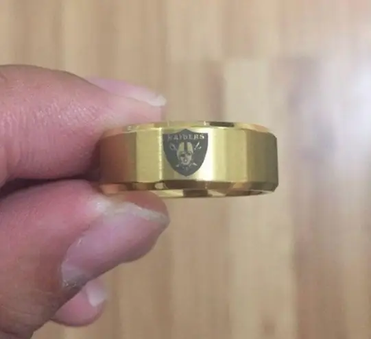 Gold Las Vegas Raiders Ring