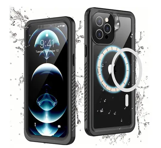 iPhone 12 Pro Max Black Phone Case