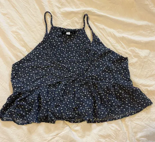 Final Touch Cropped Blue Tank Rop