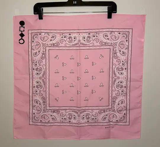 Paisley Design Bandana, Pink, 22”x22”, NWOT Pink