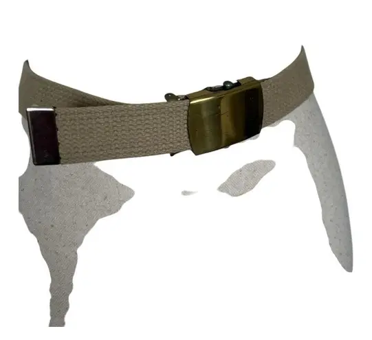 Vintage Cream and Gold Belt