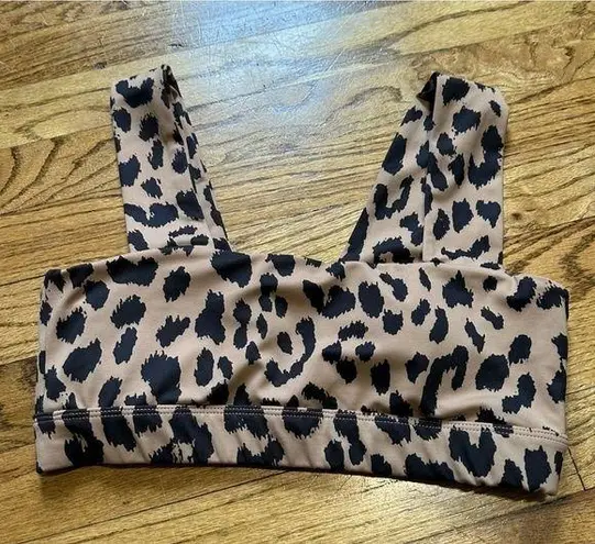 Anthropologie  Allfenix Camel Over Leo Bandeau Bra Sz M