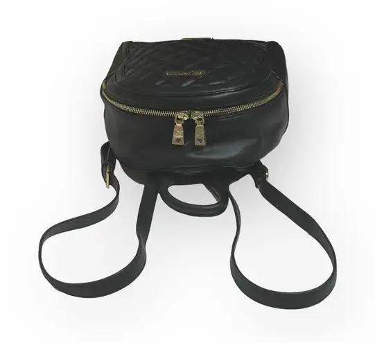 Love moschino new ❤︎︎ Quilted Logo Hardware Backpack ❤︎︎ Black Gold Hardware ❤︎︎