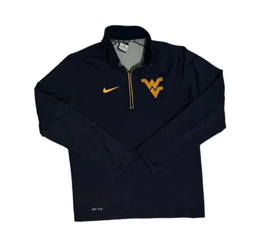 Nike Dri-Fit University Of West Virginia Quarter-Zip