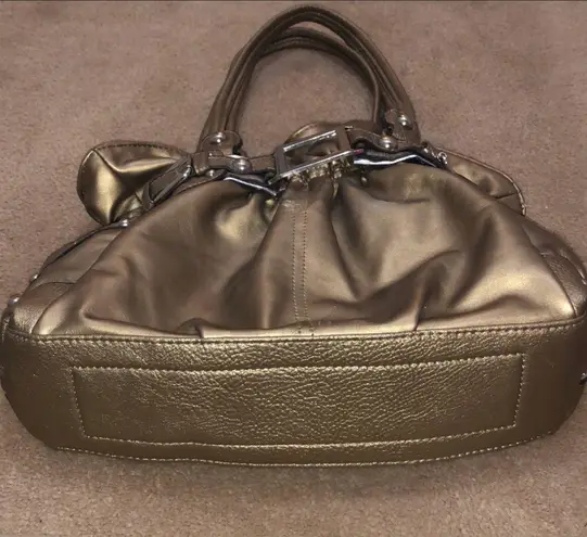 wilson's leather Gold And Silver Purse