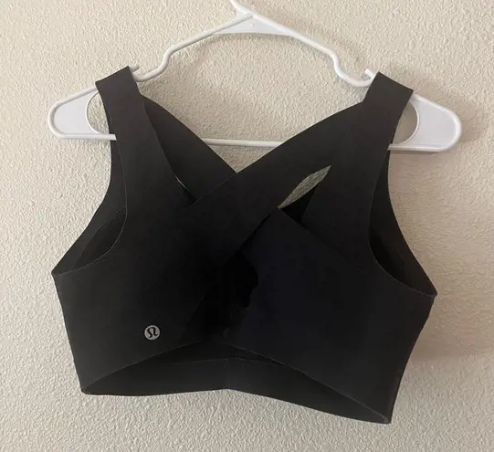 Lululemon  faded black Enlite Seamless Bra 36DD