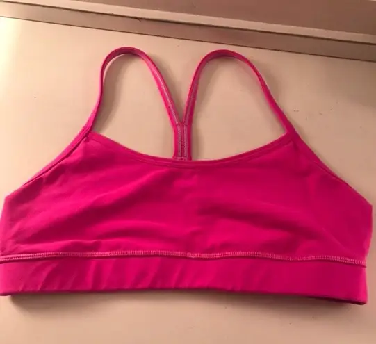 Lululemon hot pink sports bra