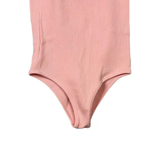 ZARA NWOT  Limitless Contour Collection Seamless Baby Ribbed Bodysuit XS Pink