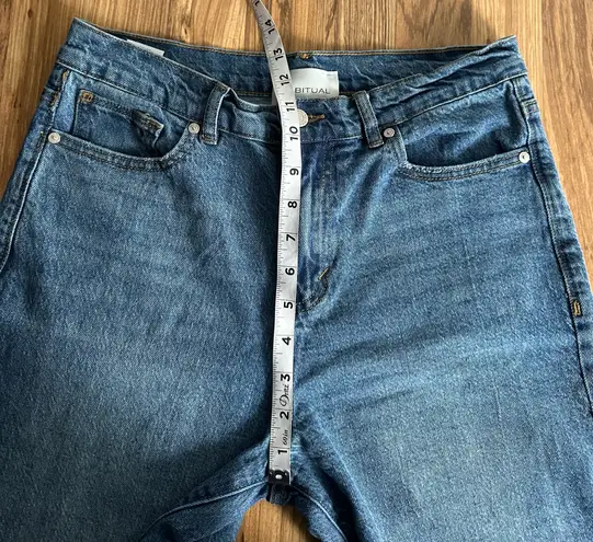 Habitual Wide Leg Denim Jeans Two tone - Size 6/28