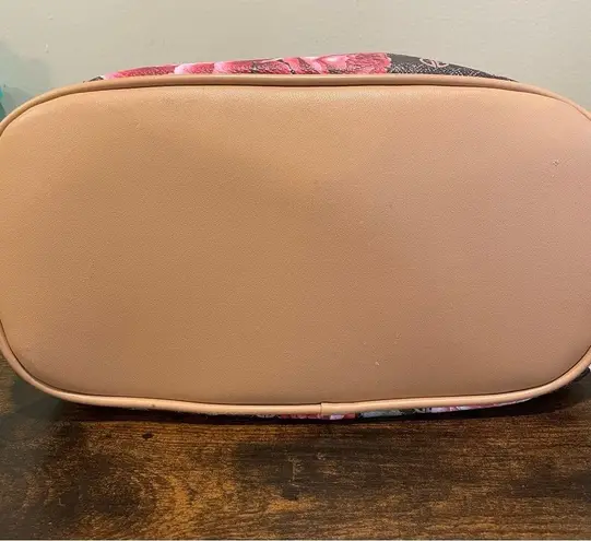 Giani Bernini Signature Rose Handbag Brown