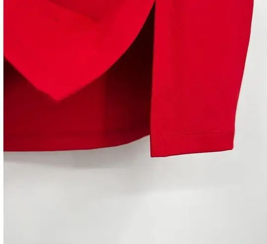 Susana Monaco x Revolve NWT Perfect Red High Waisted Single Slit Mini Skirt S