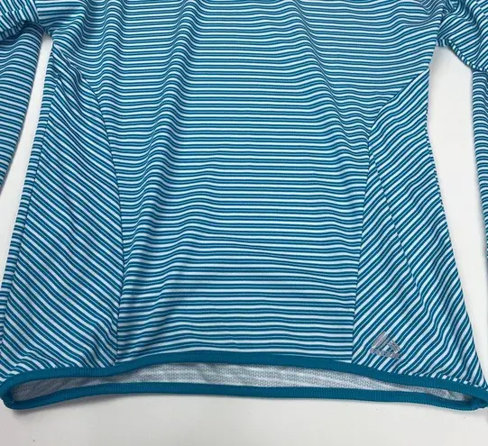 Rbx Striped Performance Top Women’s Size S Blue