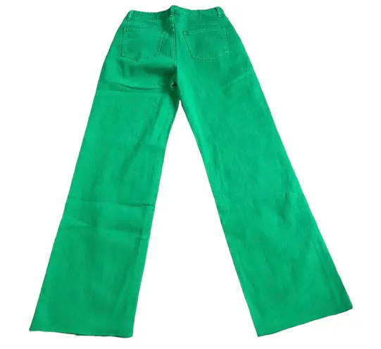 SheIn Straight Leg Jeans Green Size L