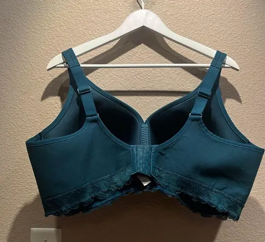Cacique Lane Bryant Women's Teal Bra Size 46F or 46DDD