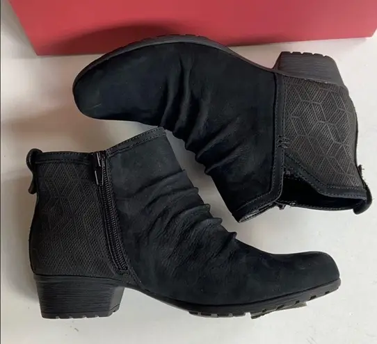 NEW Cobb Hill by Rockport leather boots Black Size 6