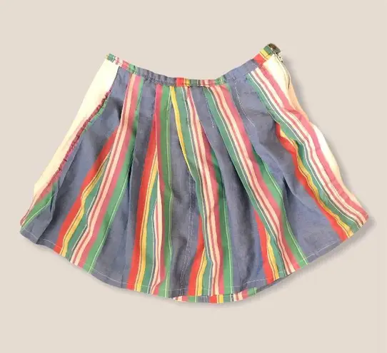 Rainbow Pride Pleated High Waisted Skirt Multiple