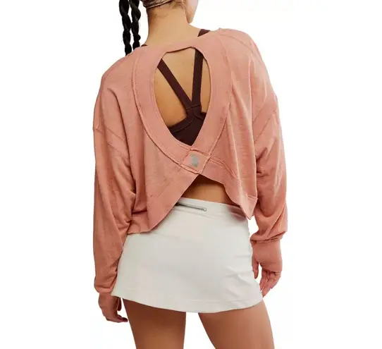 Free People Movement My Time Layer in Petal size L NWT