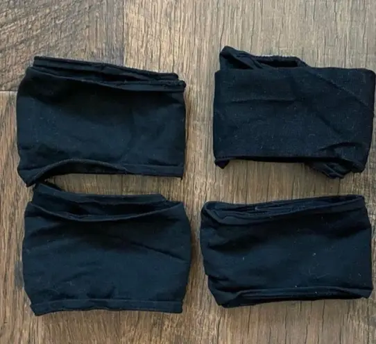 4 pair variety open toe slide socks, fits size 9