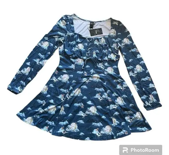 Her Universe Disney Peter Pan and Tinkerbell London Sky Dress