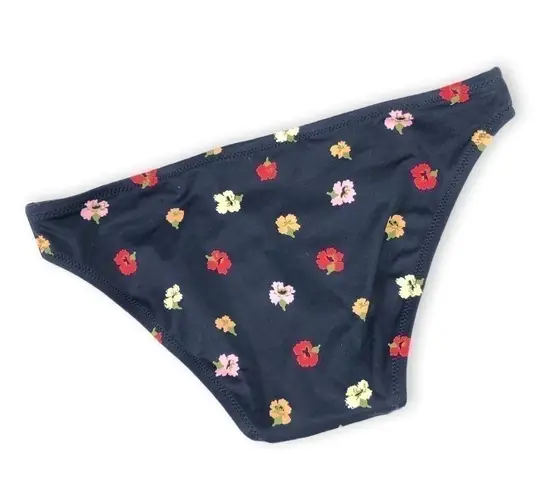 Madewell NWT -  - Navy Floral Bikini Bottom - XXS