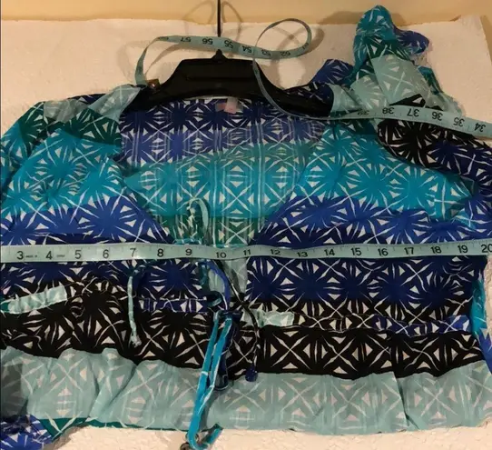 Echo Beach dress caftan swim tunic coverup M Size M