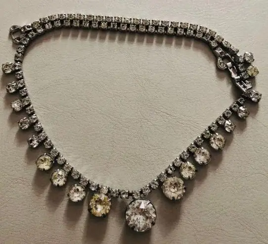 Joseph 1950s Astra ( Wiesner) Rhinestone Necklace