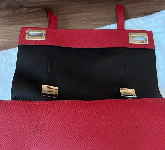 Prada Saffiano Leather Handle Bag